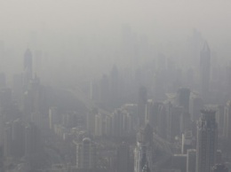 Из-за смога в Шанхае ввели желтый уровень опасности