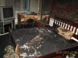 В Бердянске на пожаре погиб мужчина