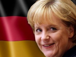 Под Ангелой Меркель сломался стул