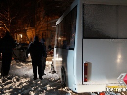 Николаевские активисты задержали пьяного водителя маршрутки
