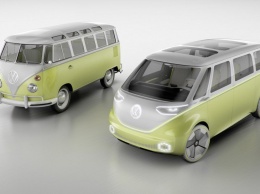 Volkswagen возродит «хиппи-мобиль» в беспилотном микроавтобусе