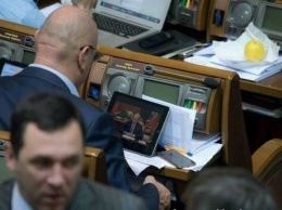 Нардеп любовался Путиным на заседании Рады (фото)