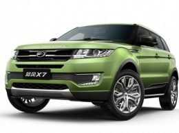 Официально: китайский Ranger Rover получился втрое дешевле оригинала