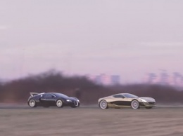 Битва титанов: электрический суперкар Rimac против Bugatti Veyron