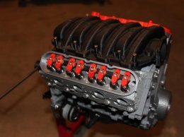 Ювелирная работа: полностью рабочая миниатюра двигателя V8