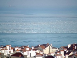 Льды поплыли в Одесскую Аркадию (ФОТО)