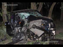 ДТП на Черниговщине: пьяная женщина на Ford Fusion врезалась в дерево - травмировались трое несовершеннолетних. ФОТО