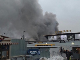 В Одессе горит Привоз