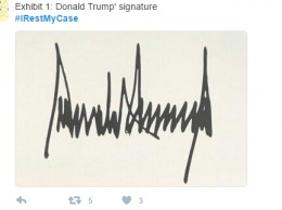 Ученые рассекретили характер Трампа по его подписи