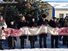 Чему удивляла Луганщина в День Соборности Украины: смотрите фото