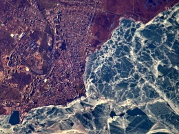 Зимний Аккерман сфотографировали из космоса