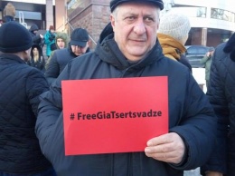 Апелляционный суд: грузинского добровольца Церцвадзе пришли поддержать бойцы (фото)