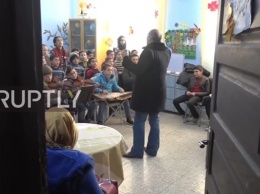Детей в Алеппо учат петь русские песни