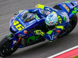 MotoGP: Валентино Росси выехал на трек в шлеме "Заснеженная Тавулья"