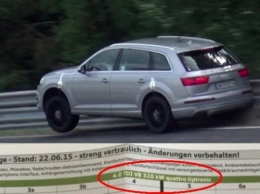 "Заряженная" Audi SQ7 получит дизельный мотор