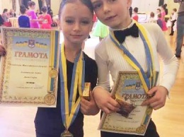Юные одесские спортсмены стали призерами чемпионата по спортивным танцам