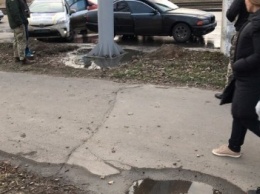 На Котовского в Одессе произошла погоня за преступником (ФОТО)