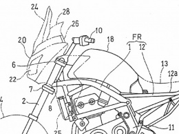 Kawasaki запатентовала эскиз будущего круизера