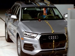 Audi Q3 получил пять звезд от IIHS (видео)