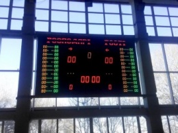В каменском дворце спорта "Прометей" отремонтировали табло