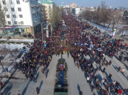 В "ДНР" похоронили Гиви рядом с Моторолой (Фото)