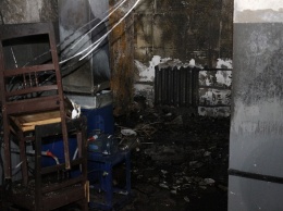 Пожар в Днепре: горела насосная станция