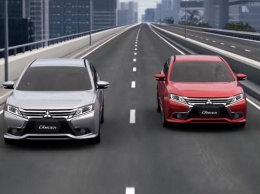 Обновленный седан Mitsubishi Lancer показали на официальном видео
