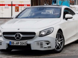 Обновленное купе Mercedes-Benz S-Class скрывает спортивные бамперы