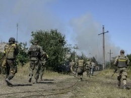 Боевики выпустили 50 мин в блокпост "Марьинка"