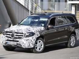 Новое шпионское видео Mercedes-Benz GLS (ВИДЕО)
