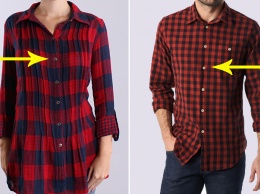 Пуговицы на одежде: почему у мужчин они пришиты справа, а у женщин - слева?