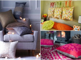 15 гениальных идей, как с помощью декоративных подушек преобразить любой интерьер