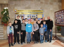 Юные ялтинцы смогли познакомиться с работой Службы охраны в Крыму