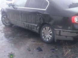В Рубежном "деловой" водитель скрылся с места происшествия