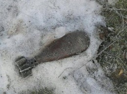 В Рубежном нашли минометный снаряд