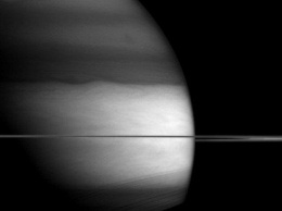 NASA опубликовало необычное изображение Сатурна