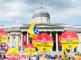 Сотрудники Лондонской национальной галереи начали забастовку