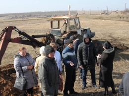 В Николаевском районе селяне блокировали прокладку воды в соседнее село, опасаясь, что им не хватит воды