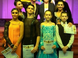 Пара из Южноукраинска отпраздновала победу на Кубке Украины по танцевальному спорту