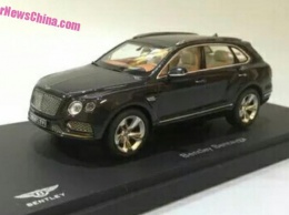 Китайцы сделали модельку еще не представленного внедорожника Bentley