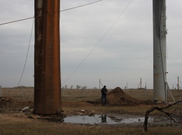 В Нечаянской сельской общине установили новую водонапорную башню