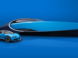 Новый шедевр компании Bugatti будет мчаться по океанским волнам