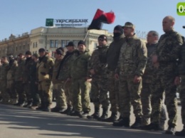 Из Харькова выехали десяток машин с активистами и бойцами на блокаду в Бахмут