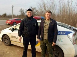 Николаевская полиция остановила телеведущего Карпачева