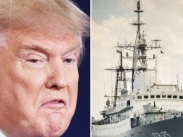 Трамп мог бы потопить российский корабль-шпион, но хочет договориться