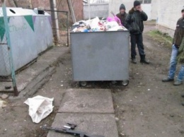 В центре Славянска нашли мешок с оружием
