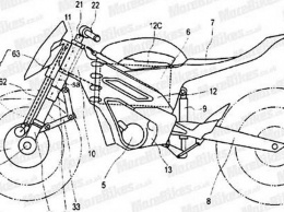 Yamaha запатентовала чертежи полноприводного байка