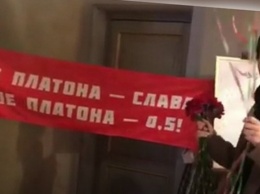 Виторган устроил для Собчак «революционную» демонстрацию