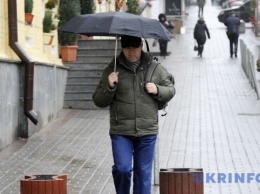 В Украине завтра до +9 °С, дождь со снегом