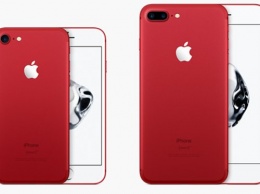 Apple презентовала красный iPhone 7 и iPhone 7 Plus